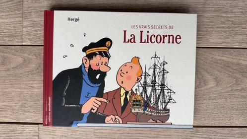 TINTIN les vrais secrets de la Licorne, Boeken, Stripverhalen, Zo goed als nieuw, Ophalen of Verzenden