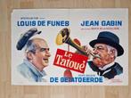 filmaffiche Louis De Funes le tatoué 1968 filmposter, Rechthoekig Liggend, Ophalen of Verzenden, Zo goed als nieuw, A1 t/m A3