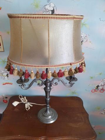 Antieke kandelaar lamp, Enlèvement ou Envoi