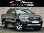 Ford Ranger 2.0 BI Turbo WILDTRAK GPS BLOC. DIFFERENTIEL CAR, Auto's, Automaat, Gebruikt, Zwart, 4 cilinders
