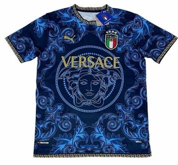 Italië X Versace voetbalshirt (alle maten)
