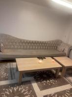 Groot hoekzetel, Huis en Inrichting, Ophalen, Zo goed als nieuw, Stof