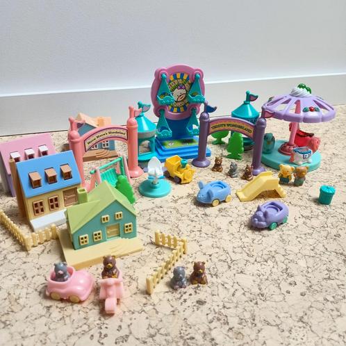 Teddy's wonderland vintage beertjes huisjes als Polly Pocket, Kinderen en Baby's, Speelgoed | My Little Pony, Gebruikt, Ophalen of Verzenden