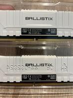 Crucial Ballistix 16 GB (2 x 8GB) DDR4 3600 MHZ, Computers en Software, RAM geheugen, Ophalen, Gebruikt, DDR4, Desktop