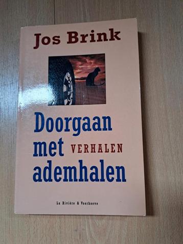 Jos Brink Doorgaan met ademhalen verhalen disponible aux enchères