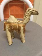 Vintage kameel in leder handwerk  -+ 1950, Enlèvement ou Envoi