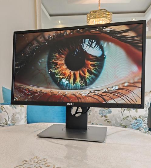 Dell WLED 24-inch Full HD-pc-scherm, Computers en Software, Monitoren, Gebruikt, 60 Hz of minder, DisplayPort, HDMI, VGA, In hoogte verstelbaar