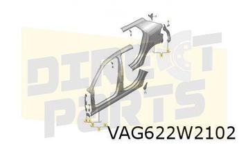 Audi A1 (11/18-) (GBA) zijpaneel Rechts Origineel! 82G810076 beschikbaar voor biedingen