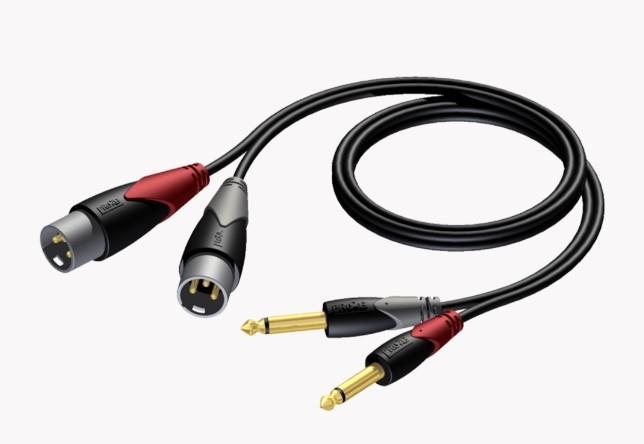 17x PROCAB signaalkabels (divers), Muziek en Instrumenten, Kabels en Stekkers, Gebruikt, Ophalen