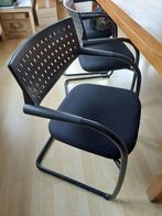 6 vintage design stoelen Visavis van Vitra, Huis en Inrichting, Ophalen, Gebruikt, Zwart, Bureaustoel