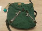 Mini sac à dos vert foncé Kipling 20 x 15 x 10 cm + singe, Comme neuf, Moins de 30 cm, Kipling, Moins de 25 cm