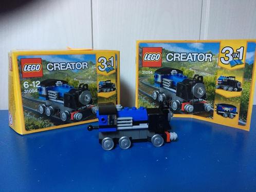 Lego Creator 3 In 1 31054 Blauwe Trein, Kinderen en Baby's, Speelgoed | Duplo en Lego, Zo goed als nieuw, Lego, Complete set, Ophalen of Verzenden