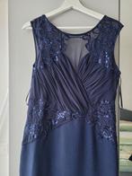 Robe de soirée longue bleu, Gedragen, Blauw, Maat 42/44 (L), Ophalen