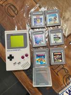 Console Nintendo Game Boy FAT (1989) 6 jeux État impeccable, Ophalen, Zo goed als nieuw, Met games