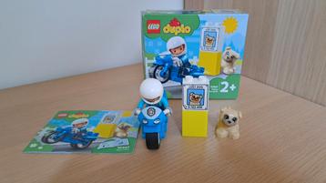 Lego Duplo Politiemotor 10967 beschikbaar voor biedingen