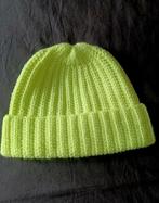 Fluogele muts. Zelfgehaakt., Ophalen, Nieuw, Muts