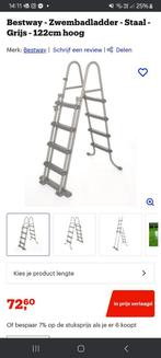 Zwembadladder, Ophalen, Gebruikt