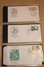 19 FDC België, Postzegels en Munten, Postzegels | Eerstedagenveloppen, Ophalen of Verzenden
