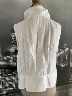wit topje - bloesje - AJ Armani Jeans - 44, Verzenden, Maat 42/44 (L), Zo goed als nieuw, Zonder mouw
