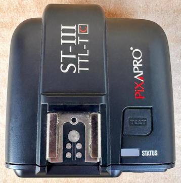 Pixapro ST-III TTL Wireless Flash Trigger Canon beschikbaar voor biedingen
