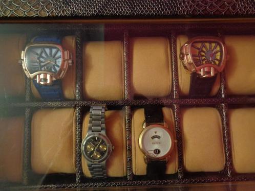 horlogedoos, Handtassen en Accessoires, Horloges | Heren, Gebruikt, Ophalen of Verzenden