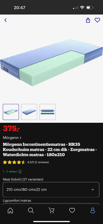 Verkeerde maat gekocht beschikbaar voor biedingen