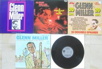 Lot van 5  GLENN MILLER  vinyl albums 33T