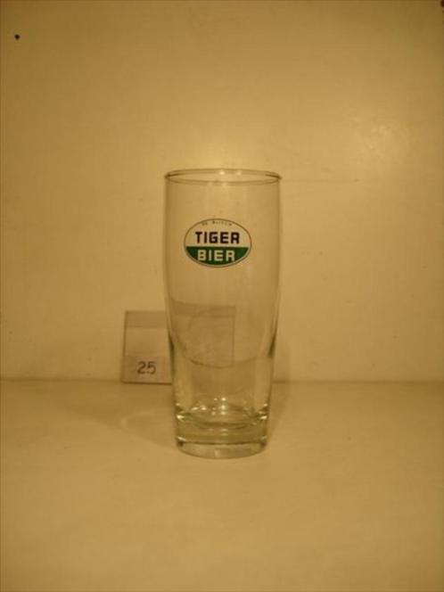 Glas N25 – Tijgerbier – 0,25 cl, Verzamelen, Biermerken, Nieuw, Glas of Glazen, Overige merken, Ophalen of Verzenden