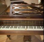 Piano Pleyel 1/2 queue de 1866, Muziek en Instrumenten, Gebruikt, Piano, Bruin, Ophalen