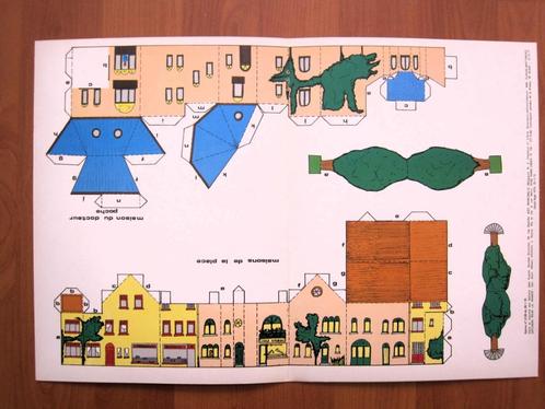 Suppl. Spirou 2128 : Village de Champignac à monter (1979), Boeken, Stripverhalen, Zo goed als nieuw, Eén stripboek, Ophalen of Verzenden