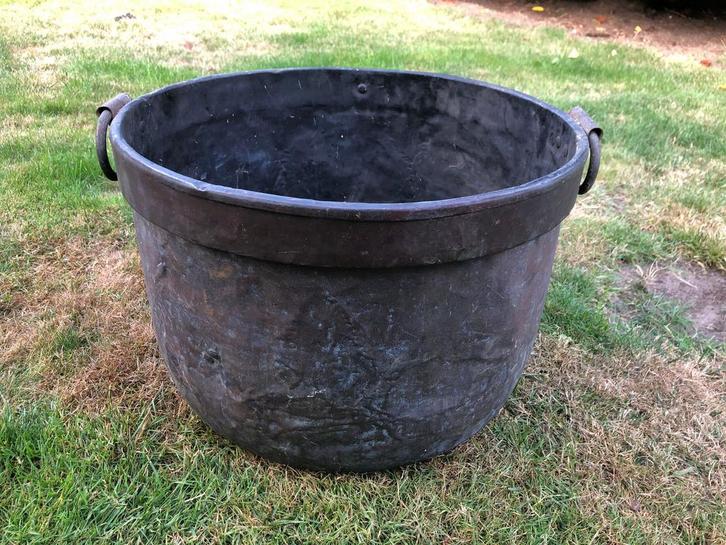 Oude koperen wasketel, Antiek en Kunst, Antiek | Brons en Koper, Koper, Ophalen