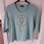 TAIFUN Turkoise T-shirt met print & aplicaties Maat: M?  € 2, Vêtements | Femmes, T-shirts, Taille 38/40 (M), Enlèvement ou Envoi