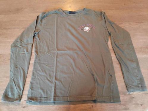 khaki t-shirt Arrested, Kinderen en Baby's, Kinderkleding | Maat 164, Zo goed als nieuw, Jongen, Ophalen of Verzenden