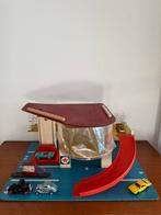 Vintage houten speelgoed garage – jaren ’50 (Caltex), Ophalen, Gebruikt