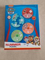 Nummerpuzzel Paw Patrol, Ophalen of Verzenden, Zo goed als nieuw