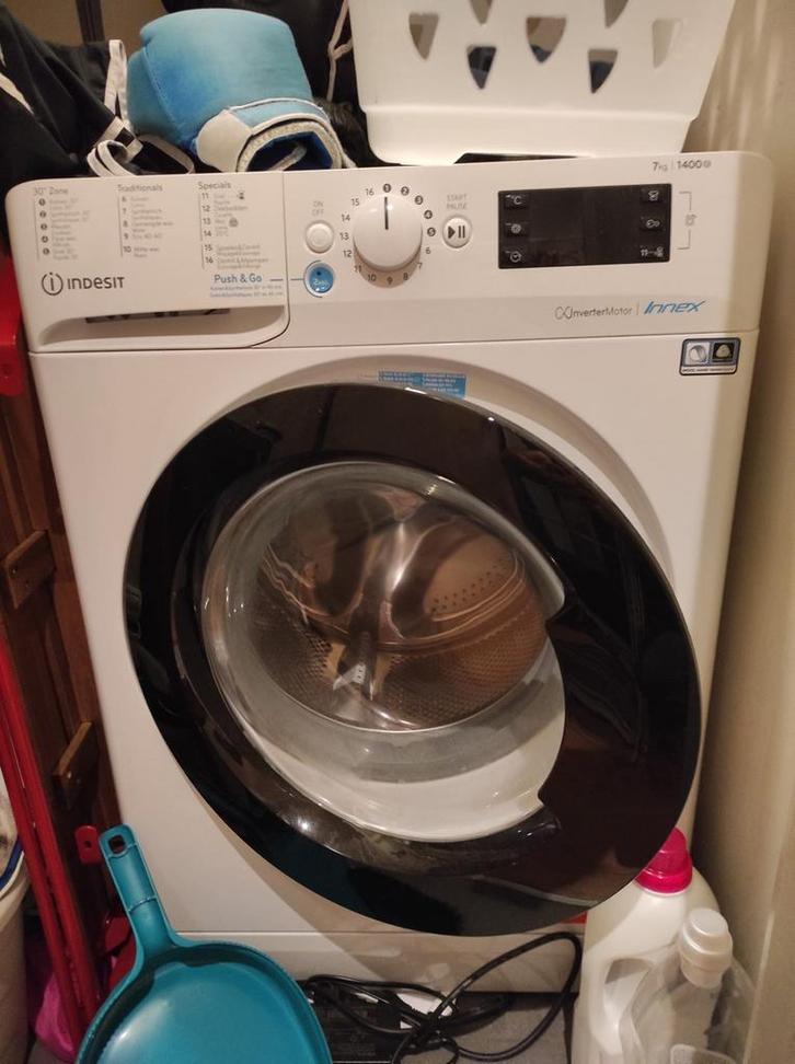 Wasmachine indesit perfecte staat regio gent, Elektronische apparatuur, Wasmachines, Zo goed als nieuw, Ophalen