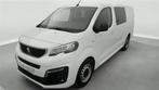 Peugeot Expert 2.0 BlueHDi EAT8 L3 DBLE CAB 6PL. NAVI / CLIM, Auto's, Gebruikt, Overige modellen, 4 cilinders, Wit