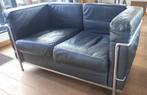 LC2 Sofa (Le Corbusier), Italiaanse replica., Huis en Inrichting, Ophalen, Modern design, Gebruikt, Minder dan 75 cm