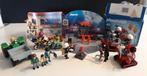 PLAYMOBIL – « Garage – Pompiers – Ecoliers – Agriculteur », Ophalen