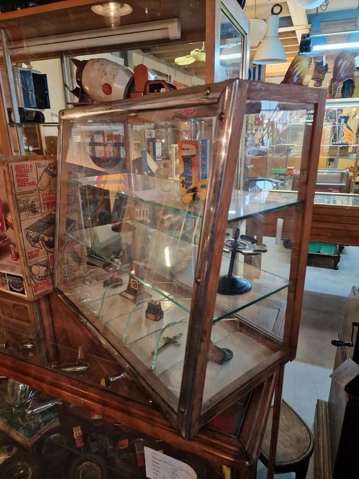 toonbanken vitrine, Antiek en Kunst, Curiosa en Brocante, Ophalen
