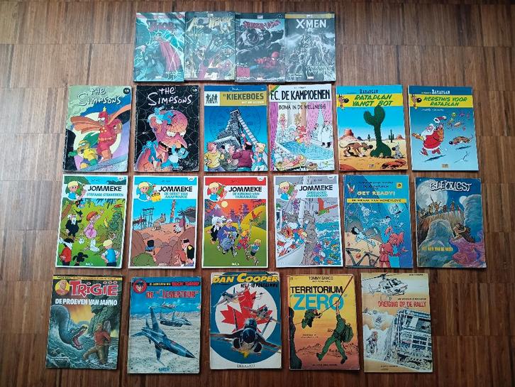 Lot diverse stripboeken in 1 koop (25 stuks), Livres, BD, Utilisé, Plusieurs BD, Enlèvement ou Envoi