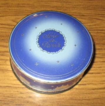Boite à poudre Soir de Paris Bourjois, Envoi, Comme neuf, Beige, Tout le visage