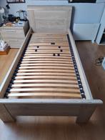 1 persoonsbed 90x200 met lattenbodem, Huis en Inrichting, Slaapkamer | Bedden, Ophalen, 90 cm, Eenpersoons, Zo goed als nieuw