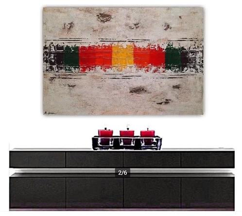 Groot hedendaags schilderij past in elk interieur 1, Antiek en Kunst, Kunst | Schilderijen | Modern, Ophalen of Verzenden