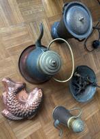 antieke koperen voorwerpen, Antiek en Kunst, Antiek | Brons en Koper, Ophalen of Verzenden, Koper