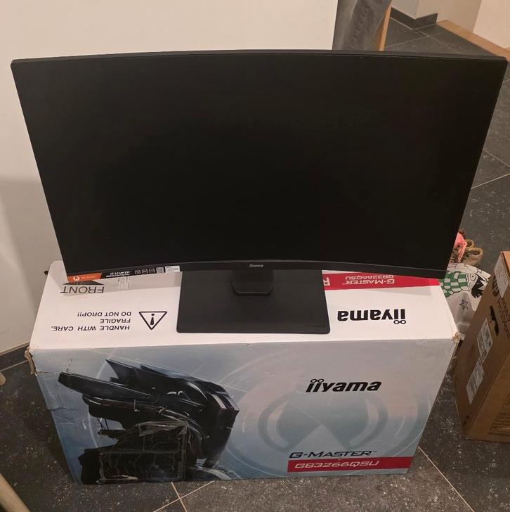 IIYAMA scherm G-master 32", Computers en Software, Monitoren, Zo goed als nieuw, 101 t/m 150 Hz, DisplayPort, HDMI, Gaming, Ingebouwde speakers