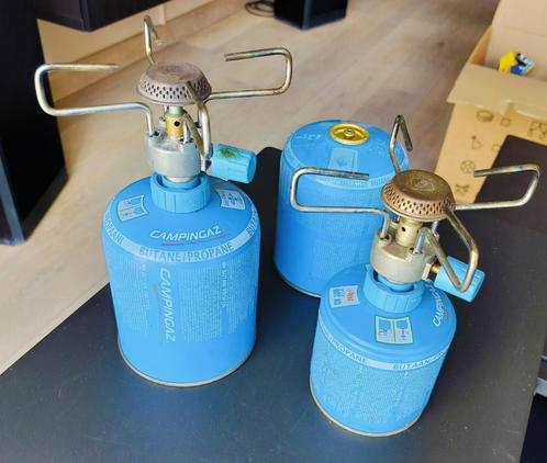 2x Campingaz kookvuurtje, Caravans en Kamperen, Kampeeraccessoires, Gebruikt, Ophalen