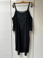 Viola Moda lange zwarte tuniek - Maat L, Zwart, Maat 42/44 (L), Ophalen of Verzenden, Zo goed als nieuw