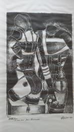 Georges COLLIGNON Lithographie Portraits mécaniques, Enlèvement ou Envoi