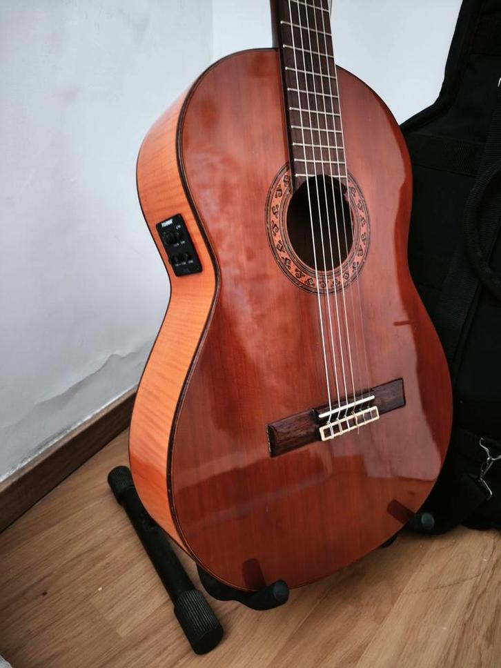 Guitare Électro-classic Alhambra/Yamaha/Segovia, Musique & Instruments, Instruments à corde | Guitares | Acoustiques